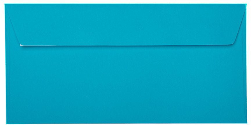 Briefumschläge DIN Lang - Blau - Individuelle Einladung